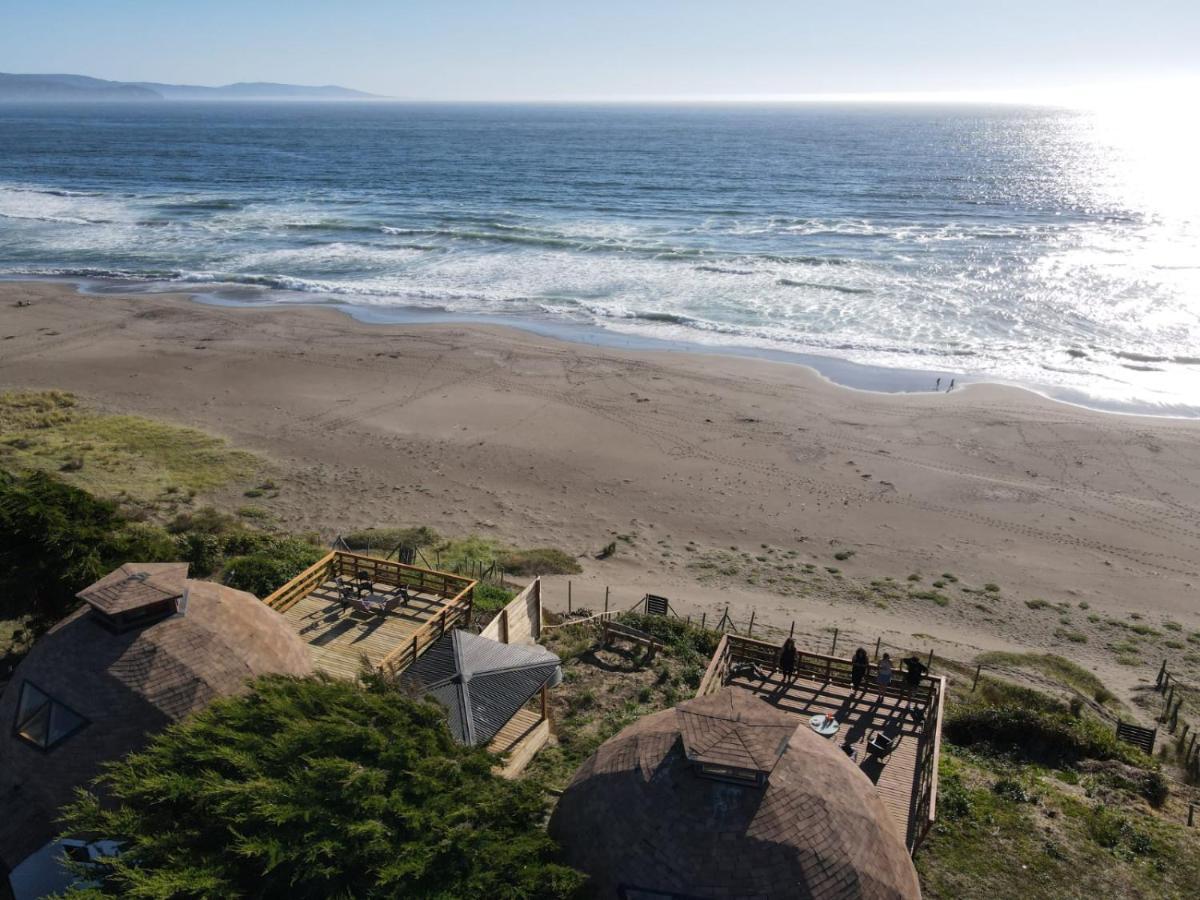 Vila Domos Curinanco Vista Al Mar Valdivia Exteriér fotografie