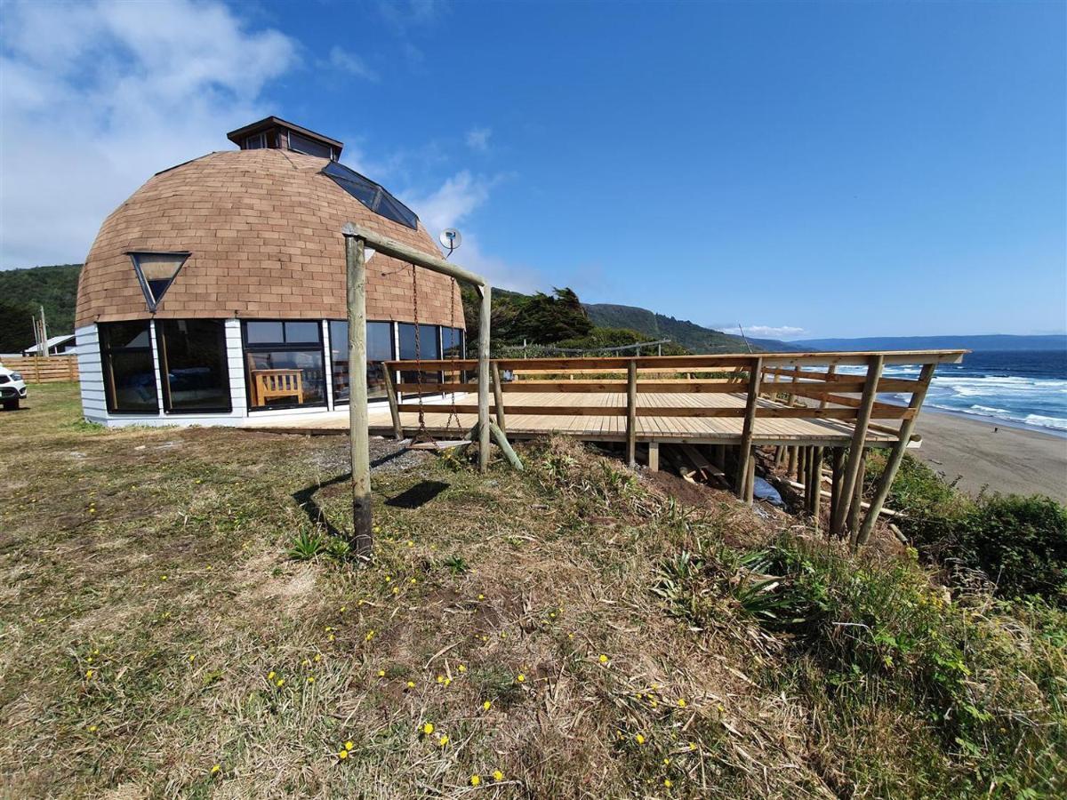 Vila Domos Curinanco Vista Al Mar Valdivia Exteriér fotografie